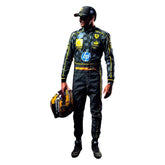 New 2024 Carlos Sainz HP Italy GP Scuderia Ferrari F1 Team Racing Suit